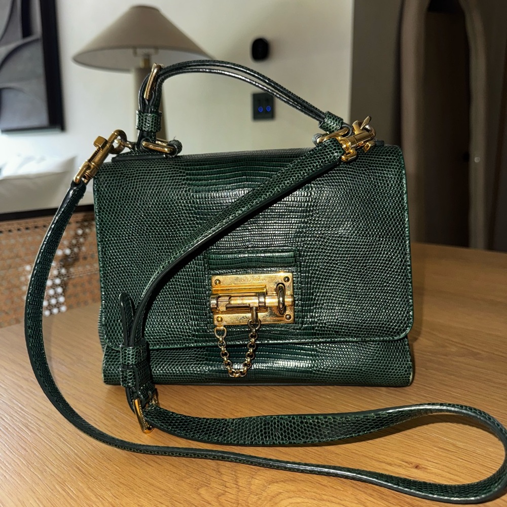 Dolce & Gabbana Lizard crossbody bag